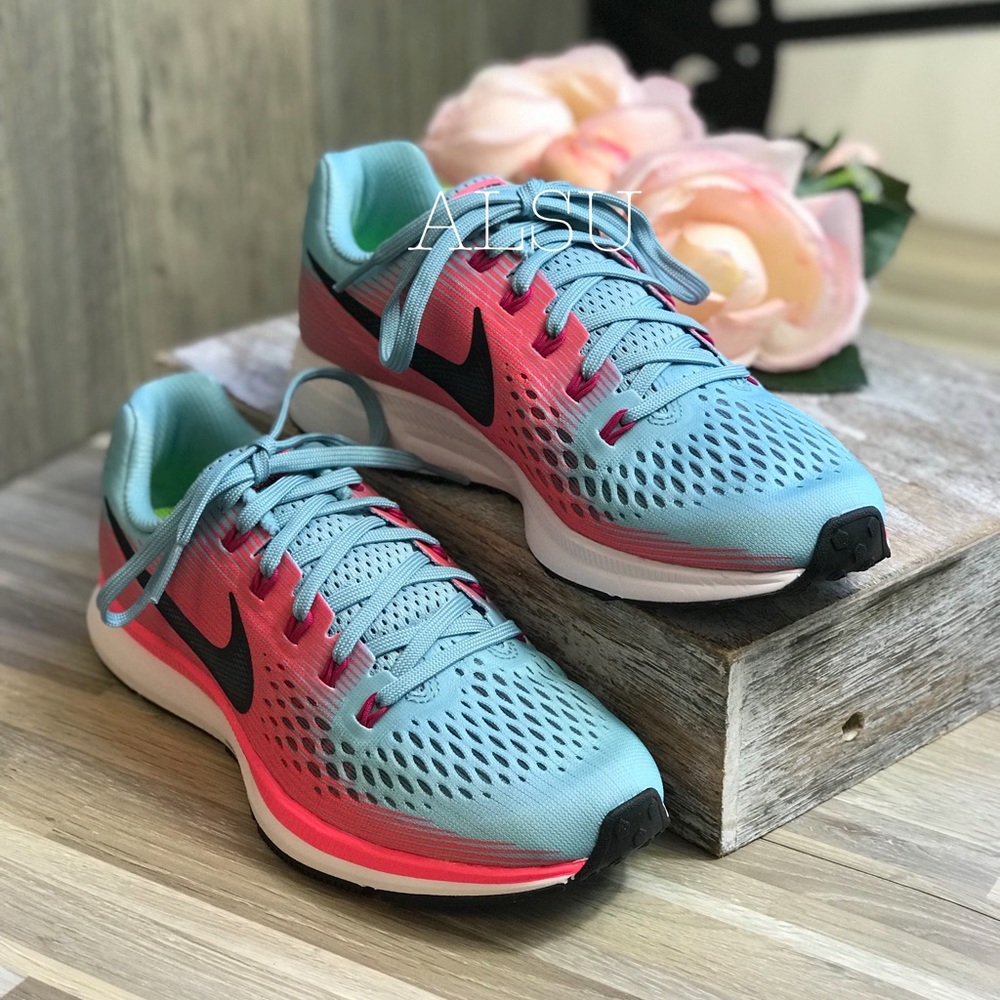 NWT Nike Zoom Pegasus 34 Mica Blue W AUTHENTIC - Picture 2 of 8
